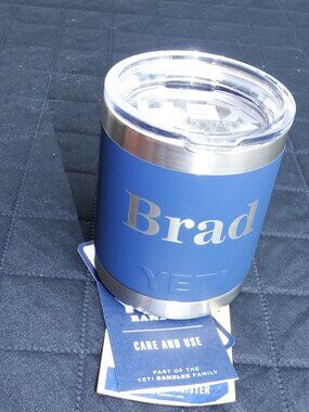 Yeti Rambler 10oz Lowball New BRAD